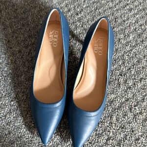 Franco Sarto Blue Heels